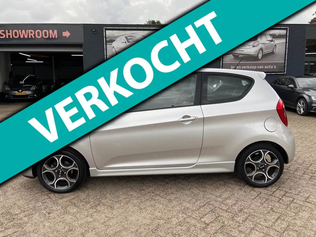 Kia Picanto 1.0 CVVT Comfort Pack - 124.809 Kilometer dealer onderhouden n.a.p - Airco - Led-dagrijverlichting - L.m velgen