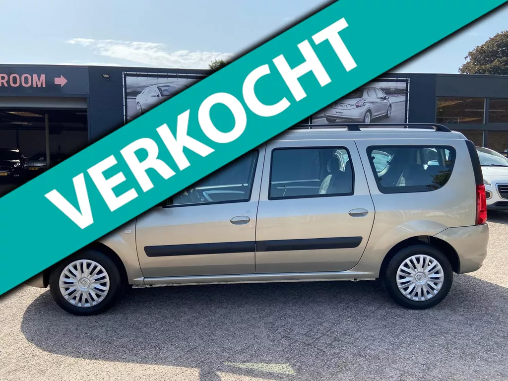 Dacia Logan MCV 1.6-16V Lauréate 7persoons Lpg G3 onderbouw - 1e Eigenaar 146.003 Kilometer n.a.p - Airco - Elektrisch pakket