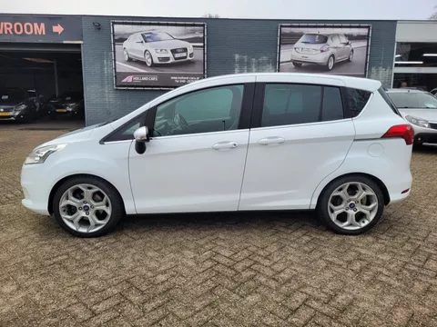 Ford B-Max 1.0 EcoBoost Titanium - Airco ecc - Cruise - Navi - Bluetooth/handsfree - v+a Pdc - Afn. trekhaak - 17 inch l.m velgen