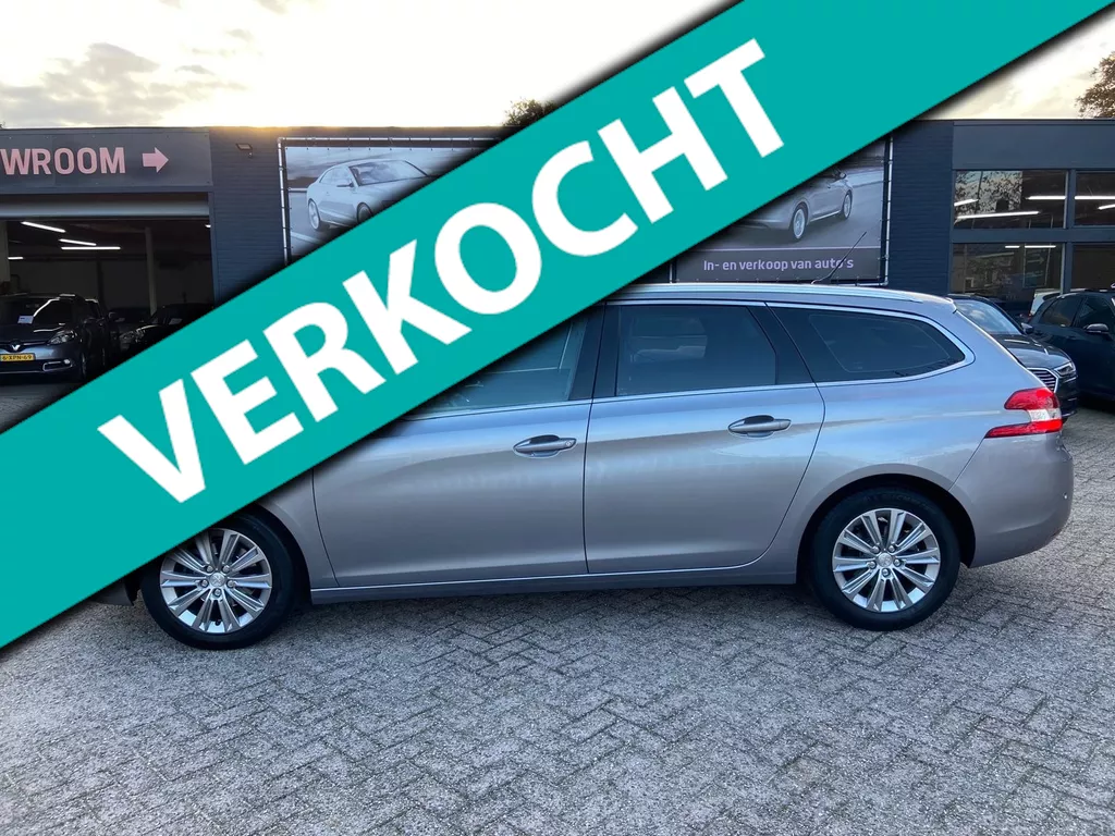 Peugeot 308 SW 1.2 PureTech Allure Automaat - 77.099 Kilometer dealer onderhouden n.a.p - Airco ecc - Cruise - Camera - v+a Pdc
