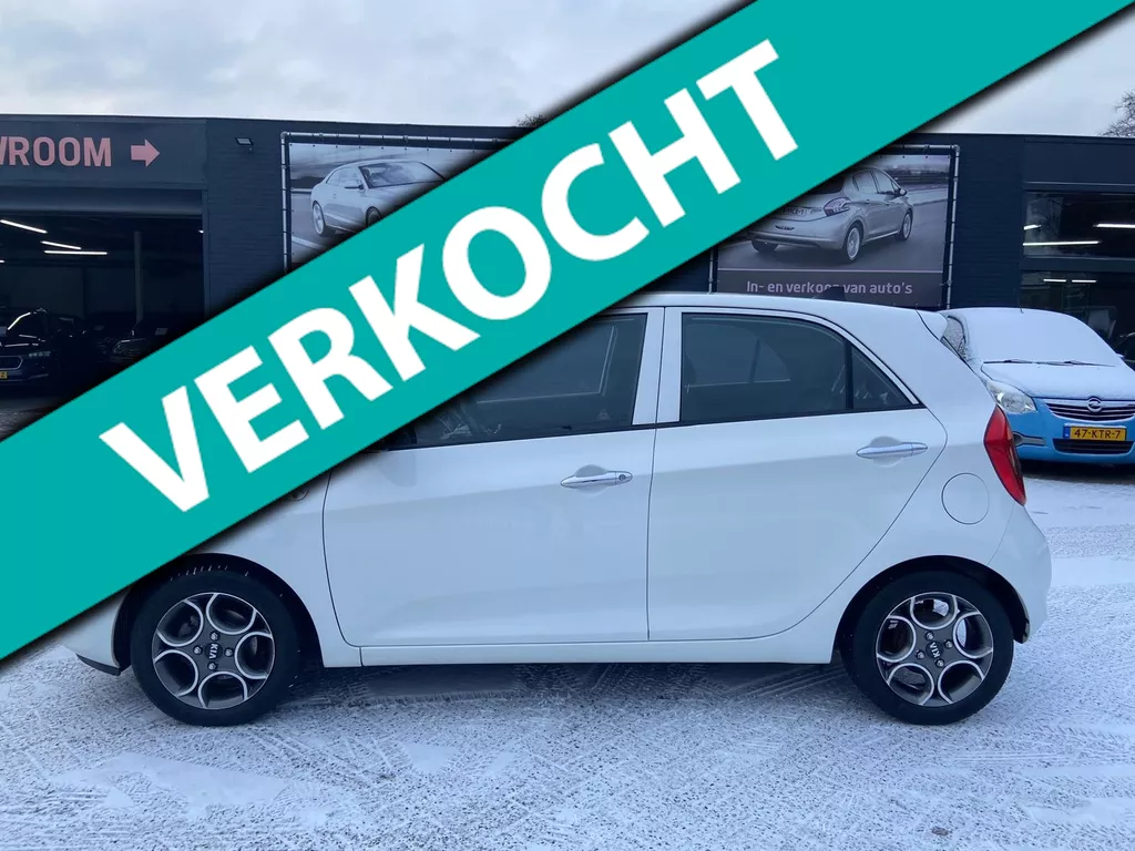 Kia Picanto 1.0 CVVT BusinessLine 5-deurs 113.025 Kilometer n.a.p - Airco - Navi - Bluetooth/handsfree - Led dagrijverlichting