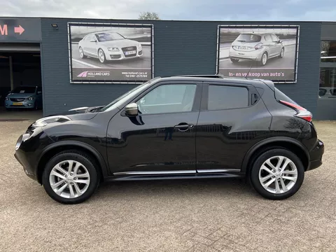 Nissan Juke 1.6 N-Connecta Automaat - 41.886 Kilometer n.a.p - Airco ecc - Cruise - Bluetooth/handsfree - Elekt. panaromadak - Pdc