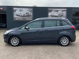 Ford Grand C-Max 1.6 Titanium 7persoons - Airco ecc - Cruise control - Navigatie - Bluetooth/handsfree - V+A Pdc - Afn. trekhaak