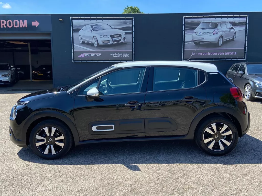Citroen C3 1.2 PureTech Shine 110 Pk - Airco ecc - Cruise - Navi - Apple/android carplay - Lm velgen - Pdc