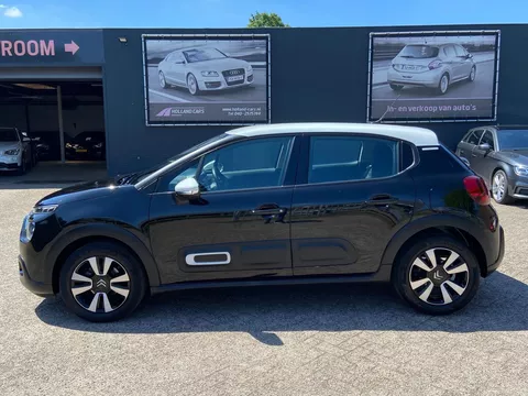 Citroen C3 1.2 PureTech Shine 110 Pk - Airco ecc - Cruise - Navi - Apple/android carplay - Lm velgen - Pdc