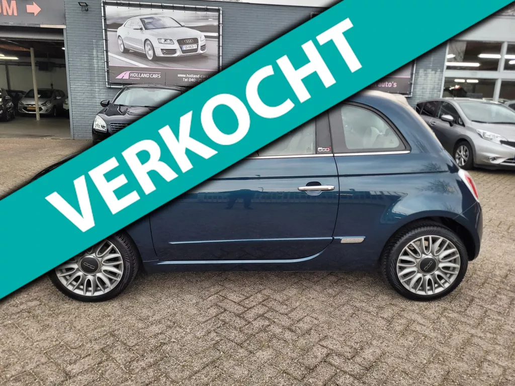 Fiat 500 C 0.9 TwinAir Turbo Cult Cabrio - 1e Eigenaar - Airco ecc - Leer - Pdc - 16 inch L.m velgen