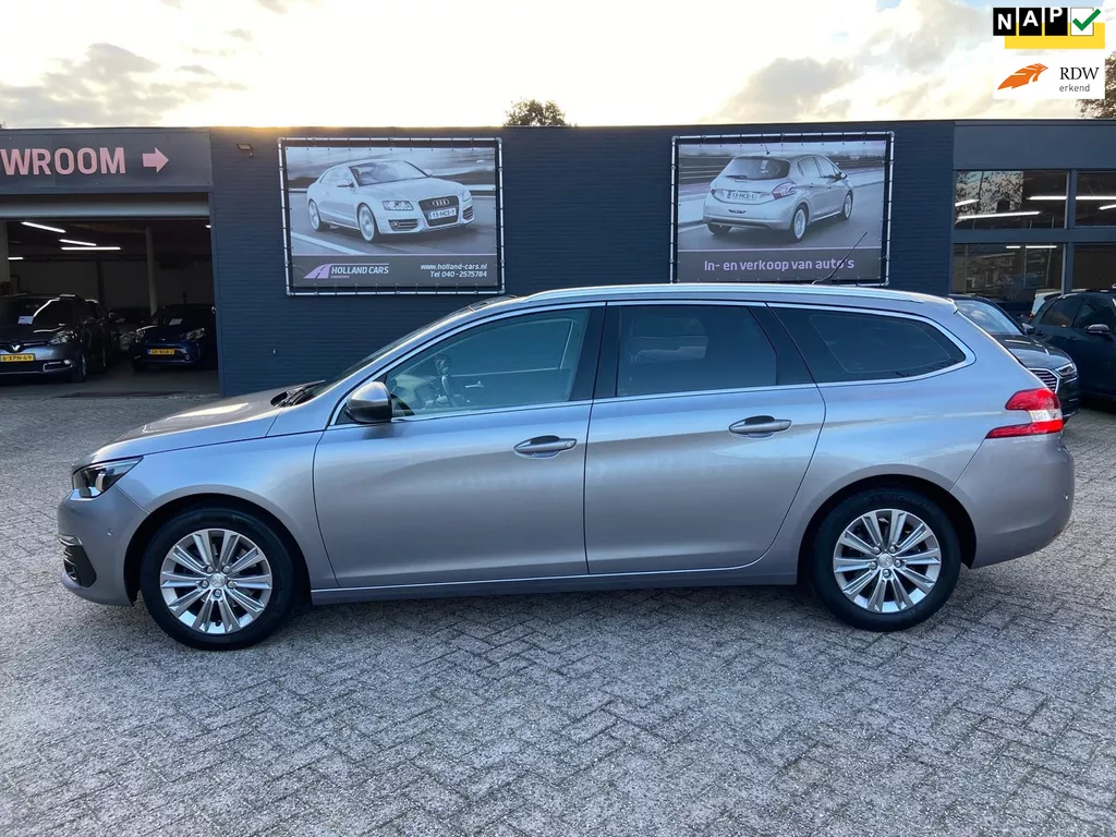 Peugeot 308 SW 1.2 PureTech Allure Automaat - 77.099 Kilometer dealer onderhouden n.a.p - Airco ecc - Cruise - Camera - v+a Pdc