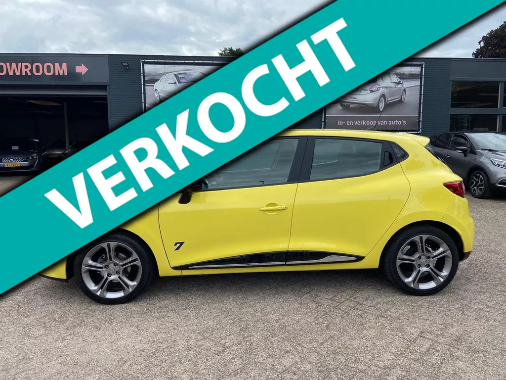 Renault Clio 0.9 TCe Expression 122.728 Kilometer n.a.p - Airco - Cruise - Navi - Bluetooth/handsfree - 17 inch l.m velgen
