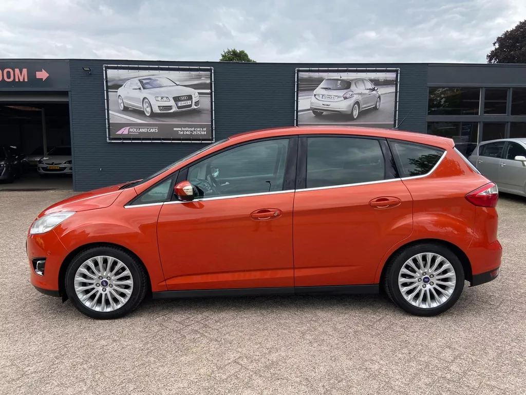 Ford C-Max 1.6 EcoBoost Lease Titanium 140.234 Kilometer n.a.p - Airco ecc - Cruise - Camera/navi - 17 inch l.m velgen - Trekhaak